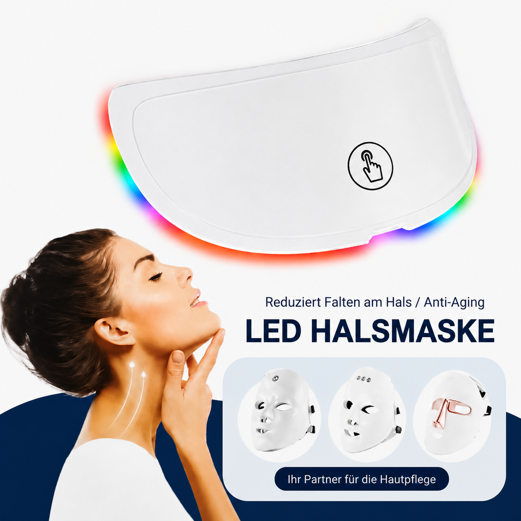 LED Gesichtsmaske mit 7 Farben- Hautverjüngung & Straffung