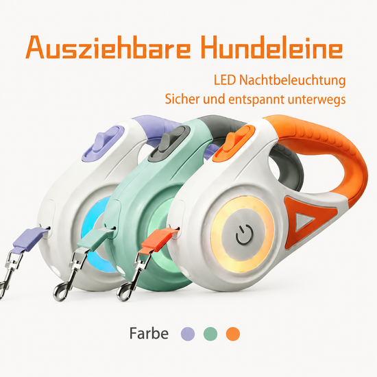 LED Hundeleine mit Licht