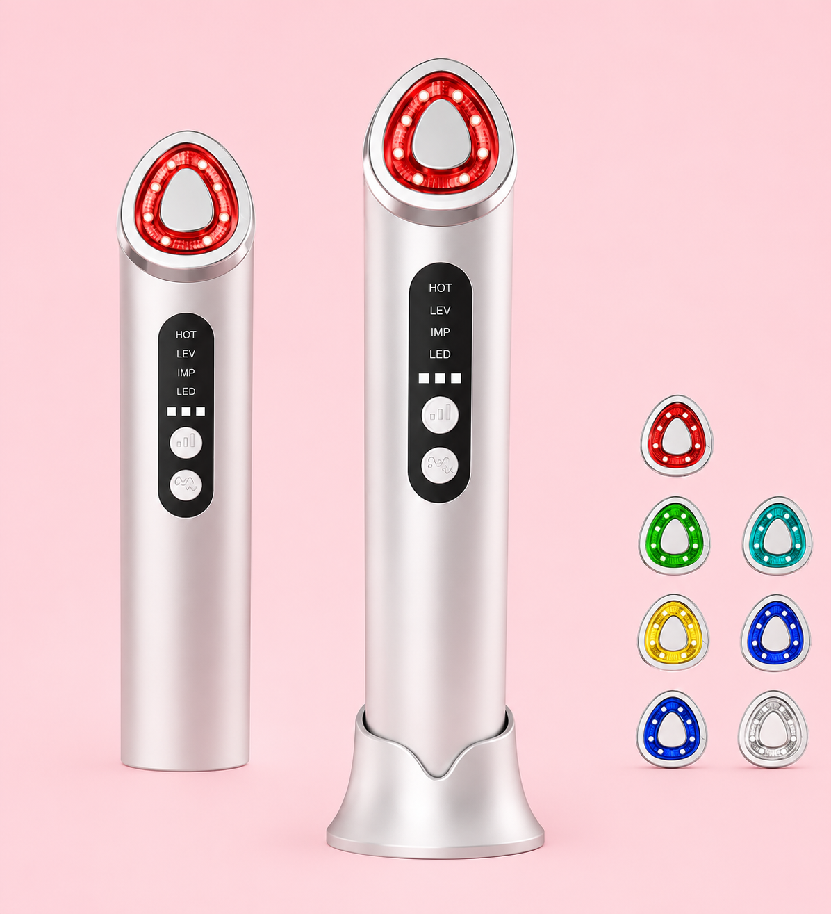 LED Gesichts- & Nackenmassagegerät mit EMS