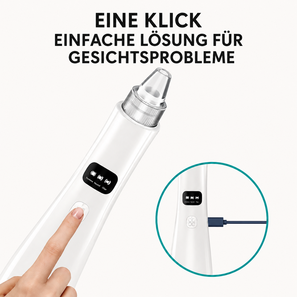 Elektrischer Mitesserentferner