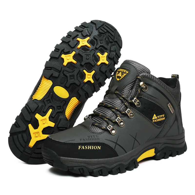 Herren Winter-Schneestiefel wasserabweisend, gepolstert