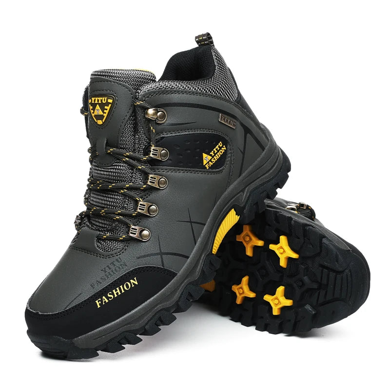 Herren Winter-Schneestiefel wasserabweisend, gepolstert
