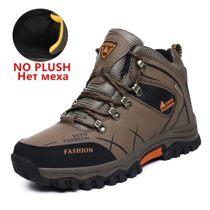 Herren Winter-Schneestiefel wasserabweisend, gepolstert