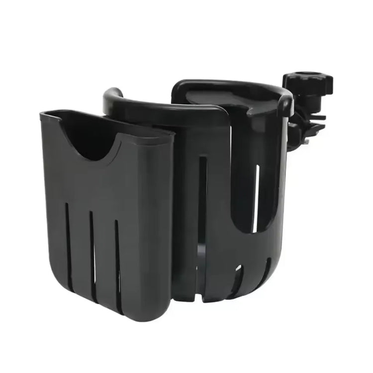 Baby stroller cup holder adjustable phone holder