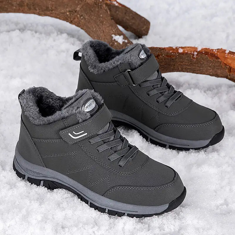 Herren Winterstiefel Mikrofaser, plüschgefüttert