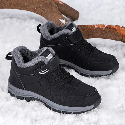 Herren Winterstiefel Mikrofaser, plüschgefüttert