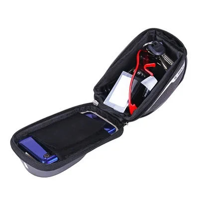 Fahrrad-Lenkertasche mit Handyfach – wasserabweisend, Touchscreen, 1 L