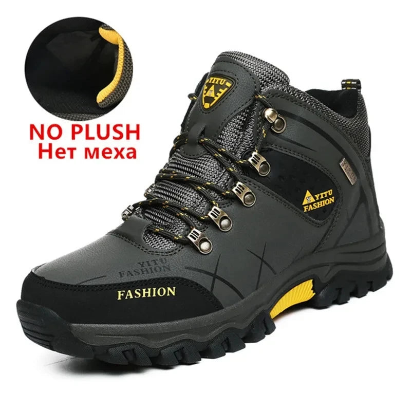 Herren Winter-Schneestiefel wasserabweisend, gepolstert