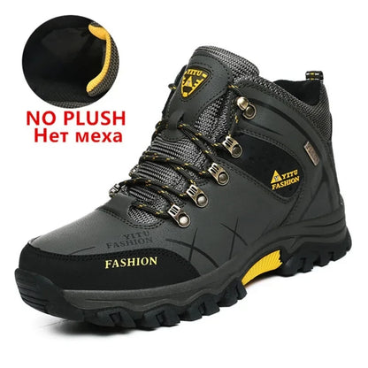 Herren Winter-Schneestiefel wasserabweisend, gepolstert