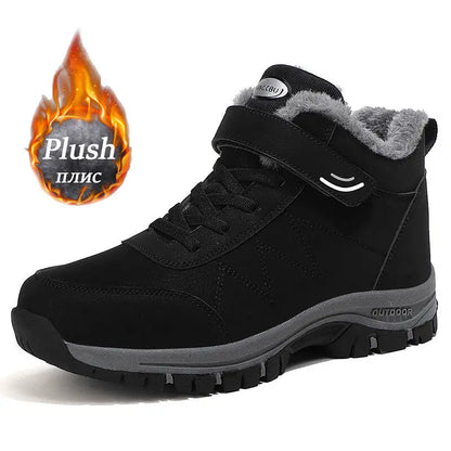 Herren Winterstiefel Mikrofaser, plüschgefüttert