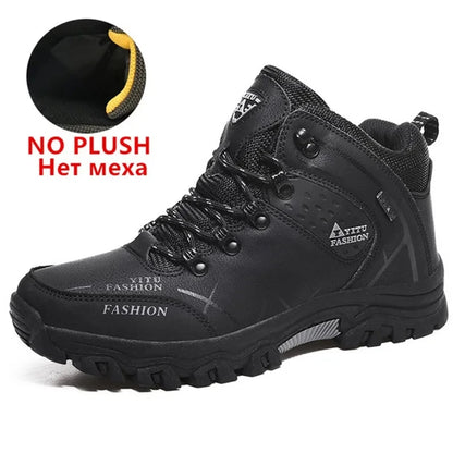 Herren Winter-Schneestiefel wasserabweisend, gepolstert