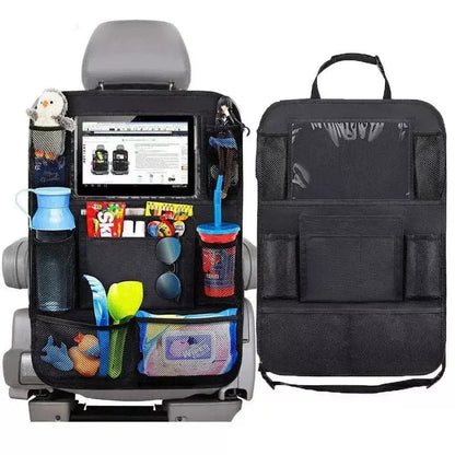 Auto-Rückenlehnen-Organizer mit Tablet-Halter – Sitzschutz für Kinder