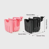 Baby stroller cup holder adjustable phone holder