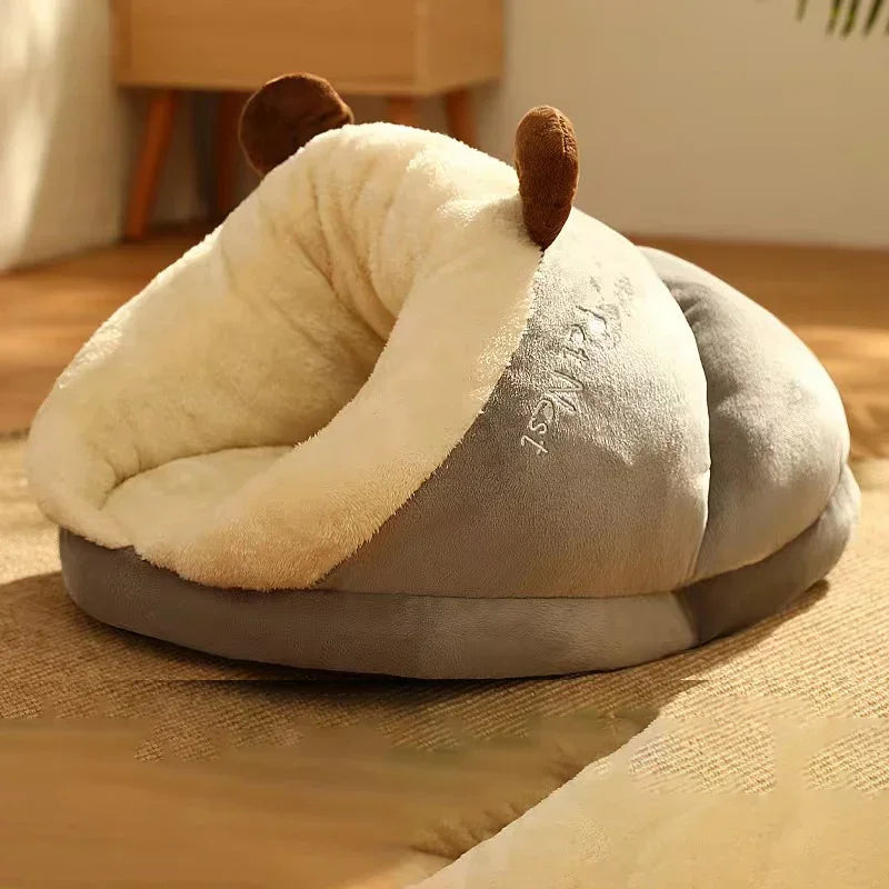 Hundebett mit abnehmbarem Bezug, weich & waschbar