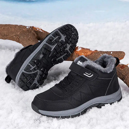Herren Winterstiefel Mikrofaser, plüschgefüttert