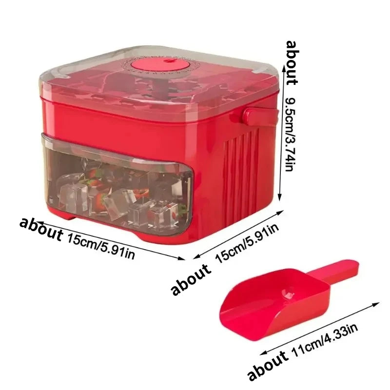 50er Eiswürfelbox mit Deckel