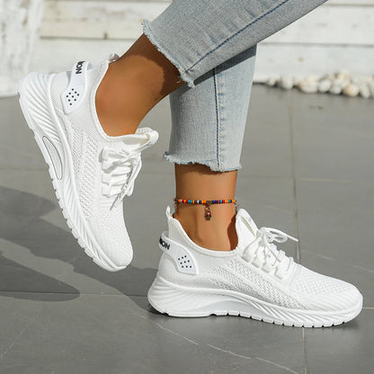 Damen Strick-Sneaker – leicht, atmungsaktiv & bequem