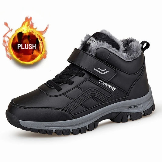 Herren Winterstiefel gefüttert, wasserabweisend