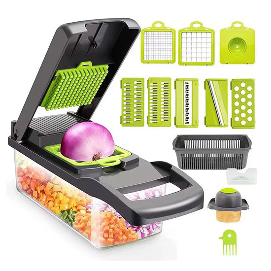 Vegetable Chopper, Mandoline Slicer & Cheese Grater