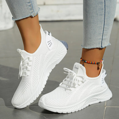 Damen Strick-Sneaker – leicht, atmungsaktiv & bequem