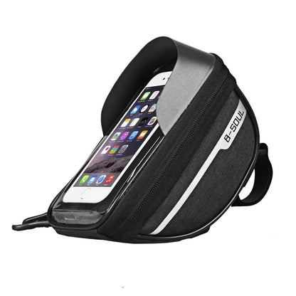 Fahrrad-Lenkertasche mit Handyfach – wasserabweisend, Touchscreen, 1 L