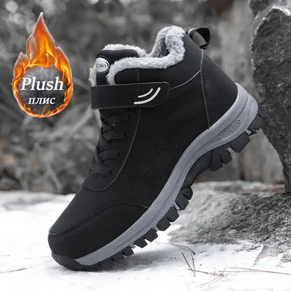 Herren Winterstiefel Mikrofaser, plüschgefüttert
