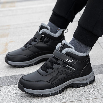 Herren Winterstiefel gefüttert, wasserabweisend