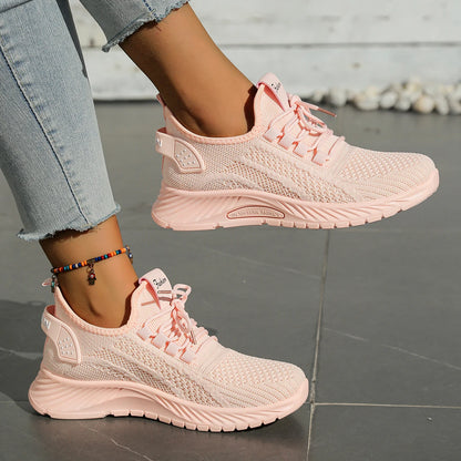 Damen Strick-Sneaker – leicht, atmungsaktiv & bequem