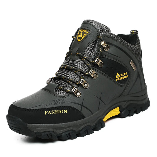 Herren Winter-Schneestiefel wasserabweisend, gepolstert