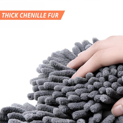 Auto-Reinigungsset mit Bürste, Schwamm & Mikrofasertüchern