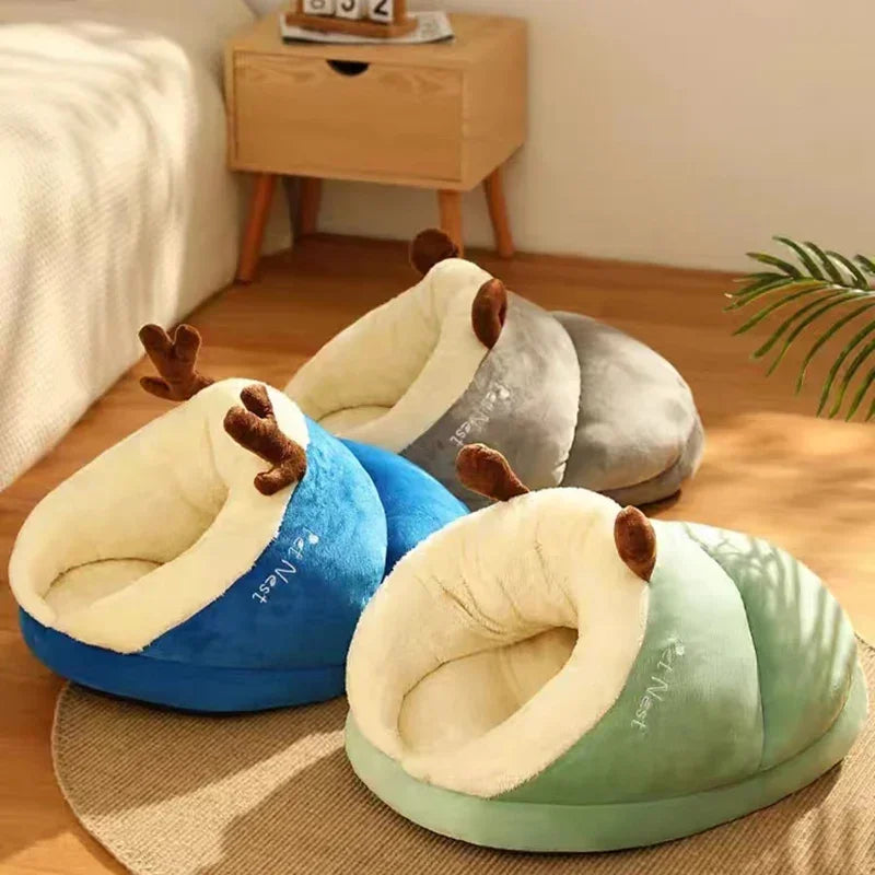 Hundebett mit abnehmbarem Bezug, weich & waschbar