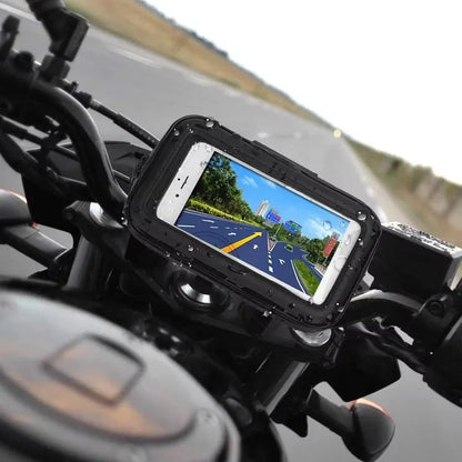 Handyhalterung-Tasche fürs Fahrrad & Motorrad – wasserabweisend, Touchscreen