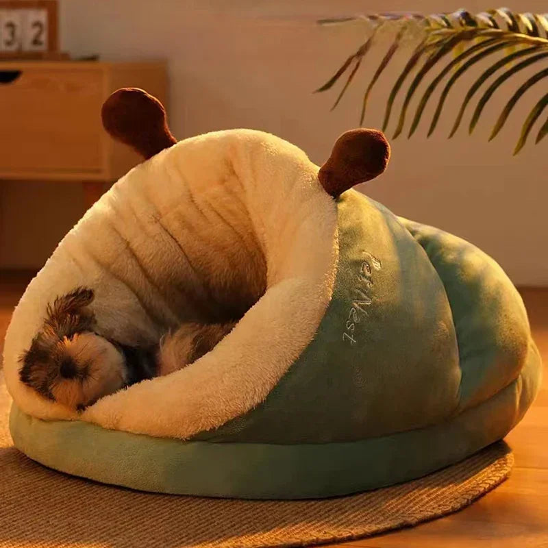 Hundebett mit abnehmbarem Bezug, weich & waschbar
