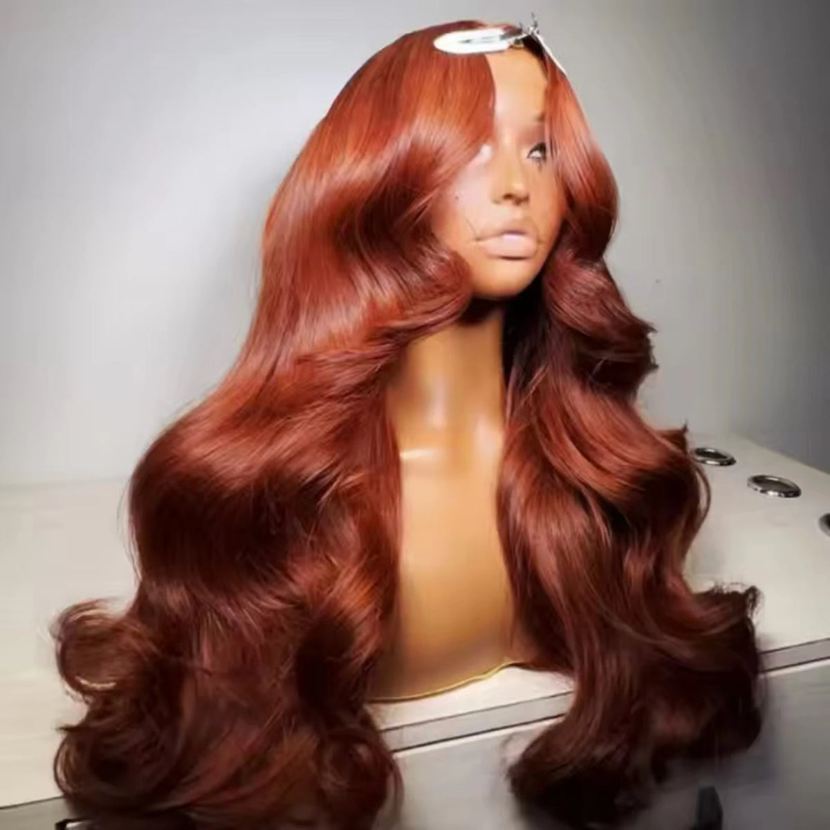 Lace Perücke Body Wave – Blond, Burgund, Ingwer & mehr, ohne Kleber