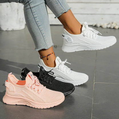 Damen Strick-Sneaker – leicht, atmungsaktiv & bequem