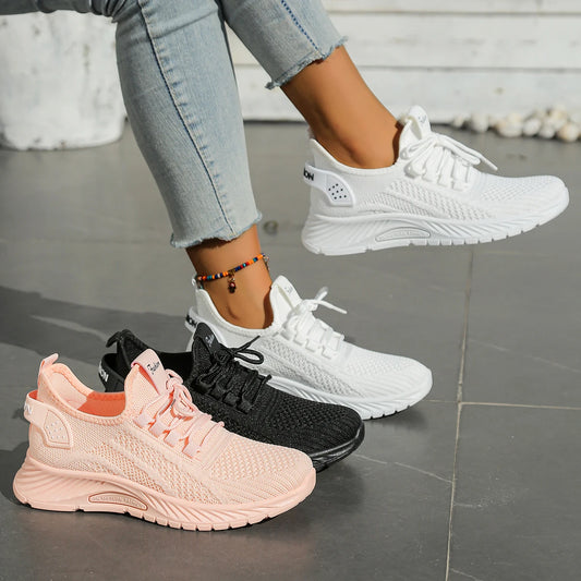 Damen Strick-Sneaker – leicht, atmungsaktiv & bequem