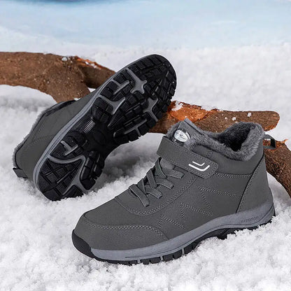 Herren Winterstiefel Mikrofaser, plüschgefüttert